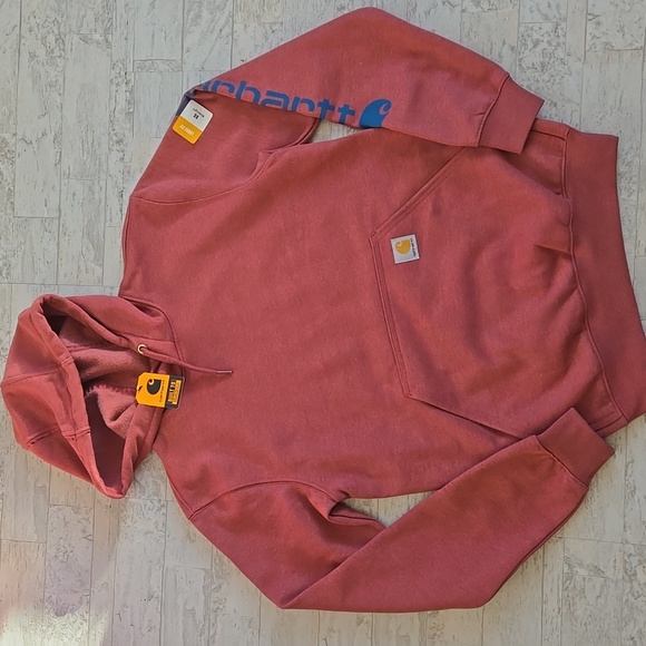 Carhartt Tops - NWT Carhartt Hoodie Sweatshirt Pullover Woman's XS Extra Small